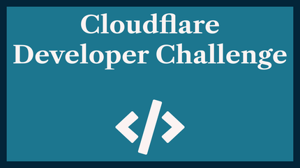 Cloudflare Developer Challenge: Adding Rust to SvelteKit