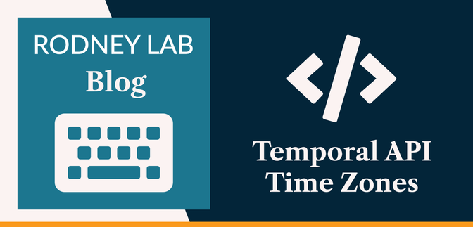 Temporal API Time Zones